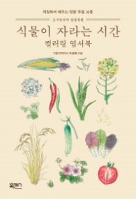 식물이 자라는 시간 컬러링 엽서북 : 색칠하며 배우는 텃밭 작물 16종